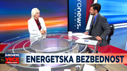 Zorana Mihailović - emisija Euronews veće