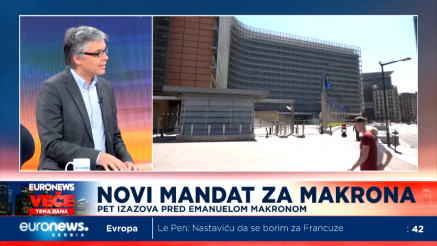 Novi mandat za Makrona • (Euronews veče 25.4.2022)